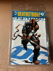 DC Mcfarlane Multiverse Figure DC Direct Page Punchers Deathstroke Rebirth