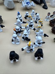 Hasbro Star Wars Fighter Pods Lot of 48 Figures And 3 Vehicles – Great Variety!