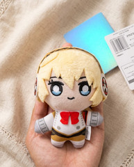 Aigis P3 Reload 4″ Plush Keychain – Persona 25th Anniversary Collectible Gift