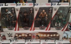 WWE Mattel Elite Series #69 With Chase & Two Collector Edition Miz Rock Mysterio