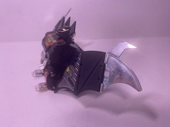 Select Toys Convertors Avarians RoBat Transforming Toy Vintage 1984 Black Wings