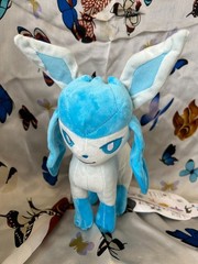 adorable anime Glaceon Plush Doll Soft Toy Stuffed Animal Teddy 9″