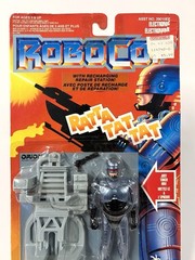 Vintage 1993 Toy Island RoboCop Figure w/ Recharging Repair Station – Sealed