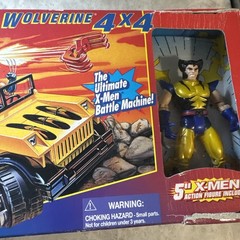 1997 Toy Biz Wolverine 4×4 Jeep Exclusive Wolverine Figure New Rare Fast Ship