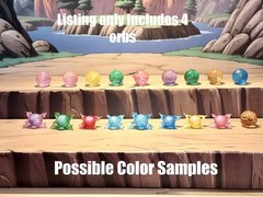 Custom S.H. Figuarts Style Ki Orbs 4 pack In Custom Color Dragon Ball Z/GT/Super