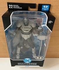 Steel platinum Reign of the Supermen McFarlane DC Multiverse new action figure
