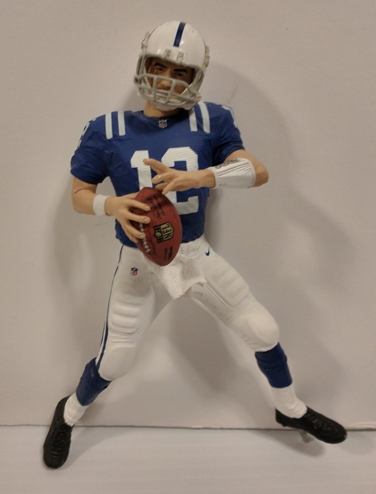 McFarlane NFL Sport Picks Blue Uniform Andrew Luck Indianapolis Colts Loose