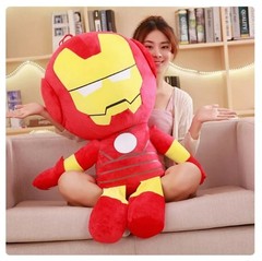 Comics Spider-Man Stuffed Toy Plush Doll Red PP Cotton Large-sized Birthday Gift