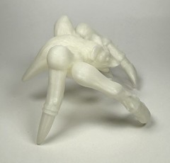 Angry Red Planet Rat Bat Spider Glow In The Dark Toy Figure