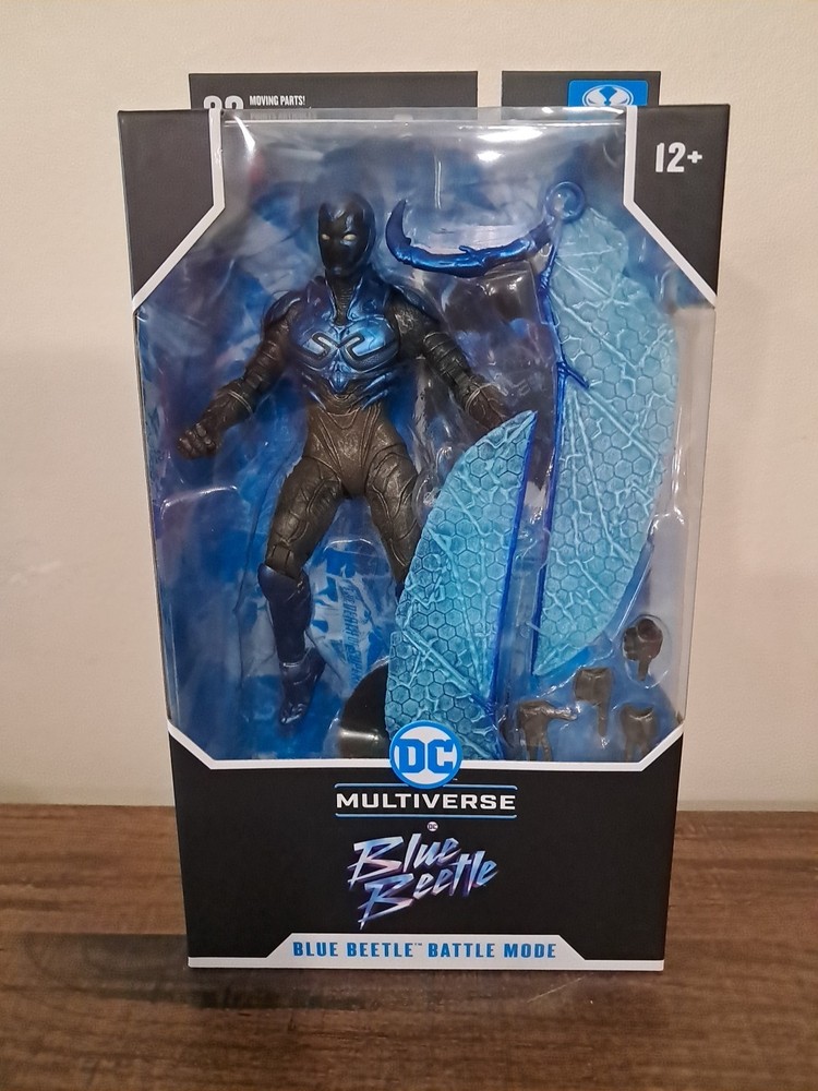 McFarlane DC Multiverse Movie Blue Beetle Modern Battle Mode W/ Wings Figure New