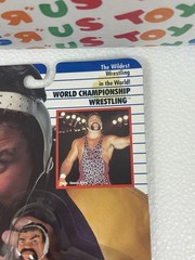 WCW Galoob MOC Rick Steiner Excellent! Vintage WWF WWE LJN Hasbro 1990
