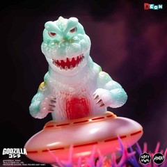 MONDO Godzilla UFO LIMITED EDITION 150 Octeel GLOW IN THE DARK Vinyl DCON Figure