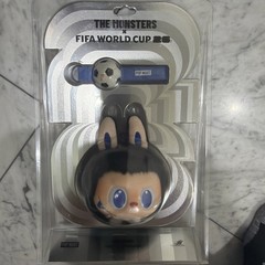 The monsters Labubu FIFA World Cup Popmart Plush Figurine Keychain