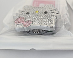 HELLO KITTY CAR PUSH START/STOP ACCESSORY (PINK Crystal BLING) = BRAND NEW