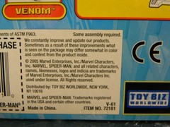 Marvel Toy Biz The Amazing Spider-Man Super Strength Spider-Man Action Fig 2005