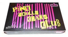 Mezco 5 Points – PINK SKULLS CHAOS CLUB (3 Figures & Clubhouse Diorama)