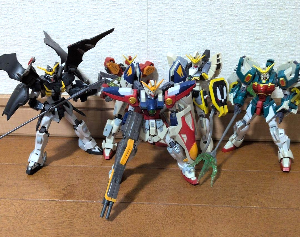 GUNDAM Wing Zero Deathscythe Hell Heavy Arms Alt Robot Spirits Action FIgure SET