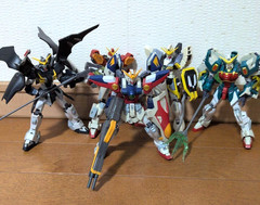 GUNDAM Wing Zero Deathscythe Hell Heavy Arms Alt Robot Spirits Action FIgure SET