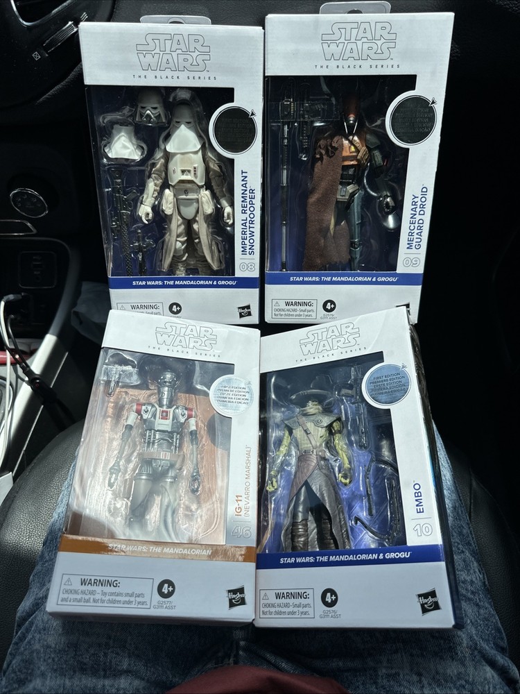 Star Wars Black Series Mandalorian & Grogu First Edition WAVE 2 EMBO SNOWTROOPER