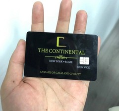 JOHN WICK CONTINENTAL ADJUDICATOR GOLD COINS HOTEL CARD COLLECTORS COSPLAY PROP