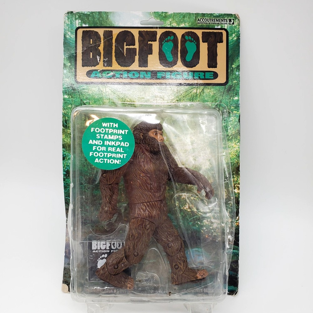 Bigfoot Action Figure Sealed 2004 Stamp Pad Accoutrements #11366 (NIB)