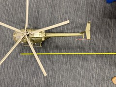 21st Century GI Joe 12″ 1/6 scale Ultimate Soldier Loach helicopter