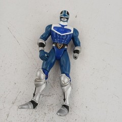 Bandai Lot of 4 Power Rangers Action Figures Red Green Blue Ranger & Jindrax 6″