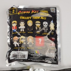 Cobra Kai Series 2 Figural Bag Clip Lot Of 3 Blind Bags New Karate Kid TY2997