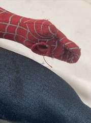 Spiderman 14in 2002 Movie Window Toybiz Promo Bendable