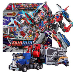 Metal Cardbot W Season3 HEAVY IRON W + SOLIDHORN Transforming Robot K TOY 2025