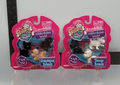 Puppy In My Pocket Dog Figure 6x Set Terrier + Companion Breeds 2009 Version NEW