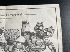 1985 Modulok The Horde She-Ra Masters of the Universe Instruction Manual Mattel