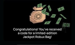 R0BLOX Toy Code – Jackpot Robux Bag | With Special Effect (Rare Item)