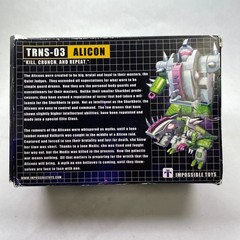 Alicon TRNS-03 Transformers Impossible Toys Masterpiece MP Scale Opened Box