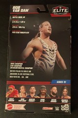 ROB VAN DAM new & sealed WWE wrestling ELITE FIGURE ( series 91 ) by MATTEL rvd