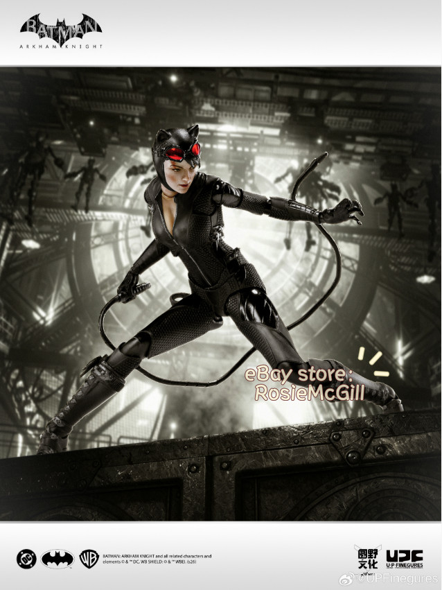 LPZZ UPFigure Arkham Knight Catwoman 1/12 Action Figure DC Authentic New PreSale