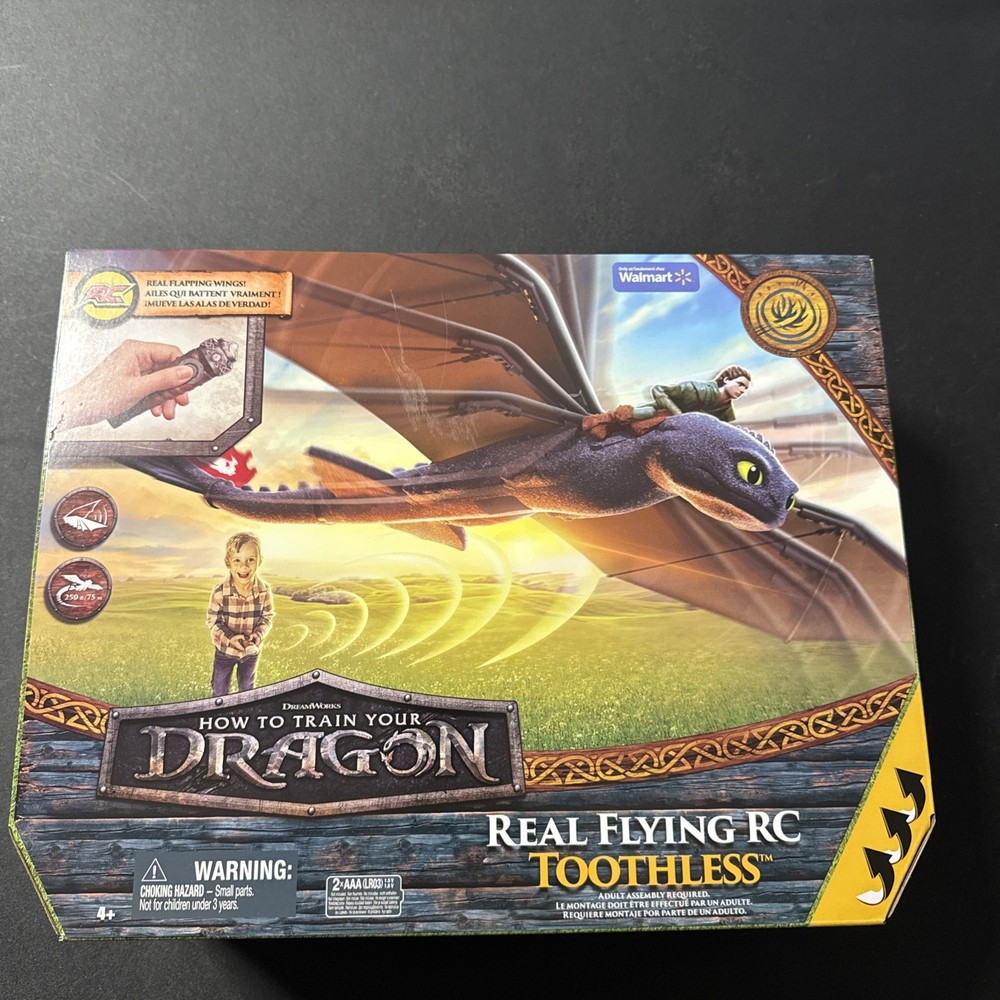 How To Train Your Dragon 2, RC Flying Toothless Remote Control Toy by DreamWorks