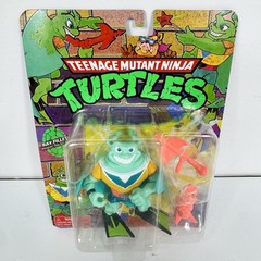 TMNT Playmates Sealed Figure Lot Ray Fillet Genghis Frog Leonardo Michelangelo