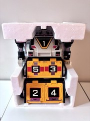 1997 BANDAI POWER RANGERS TURBO DELUXE ARTILLATRON TRANSPORT CIB