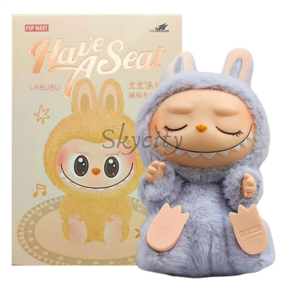 Have a Seat Labubu Pop Mart ‘ZIZI’ Authentic The Monsters Plush Open Box