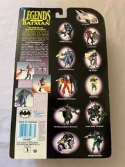 1990s Kenner Batman Action Figure Lot of 10 : Animated Series, Legends, Sealed