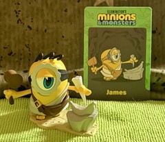 minions and monsters Universal Studios Exclusive Figures – James