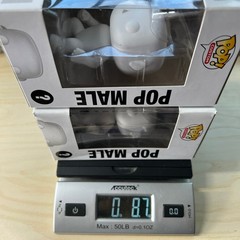 NEW Funko Pop DIY Custom Male Vinyl Figure Blank White Lot of 2