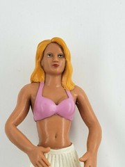 VINTAGE Sunny Tammy Lynn WWF WWE 1996 Bend-Ems Action Figure Just Toys