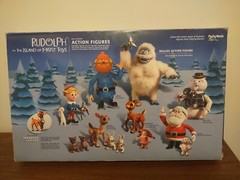 Playing Mantis RUDOLPH AND THE ISLAND OF MISFIT TOYS Figure 12 pc Boxed Set 2001