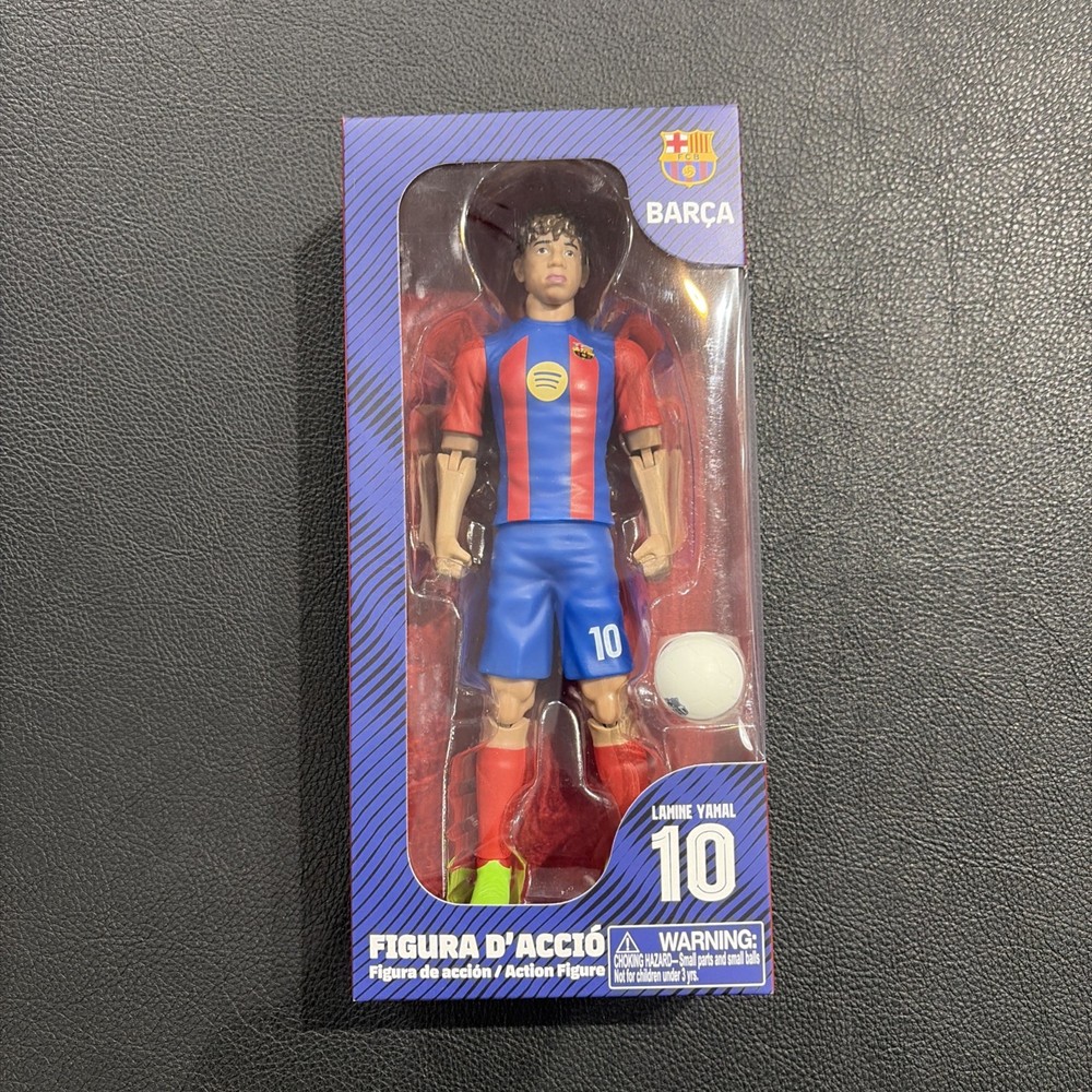 Banbo Toys SOCKERS FC Barcelona Lamine Yamal 8″ Collectible Soccer Action Figure