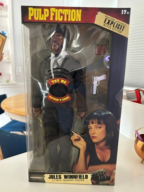 Jules Winnfield 12″ Talking Figure PULP FICTION Samuel L Jackson