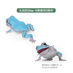 Bandai Japan Living Creatures Encyclopedia Repti Tree Frog Complete Frog Gacha