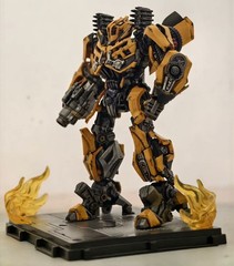 Blokees Transformers 3 Bumblebee Repainted Model Toy