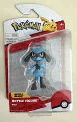 NIB Pokemon Battle Riolu Minifigure Figure Pack Toy 2″